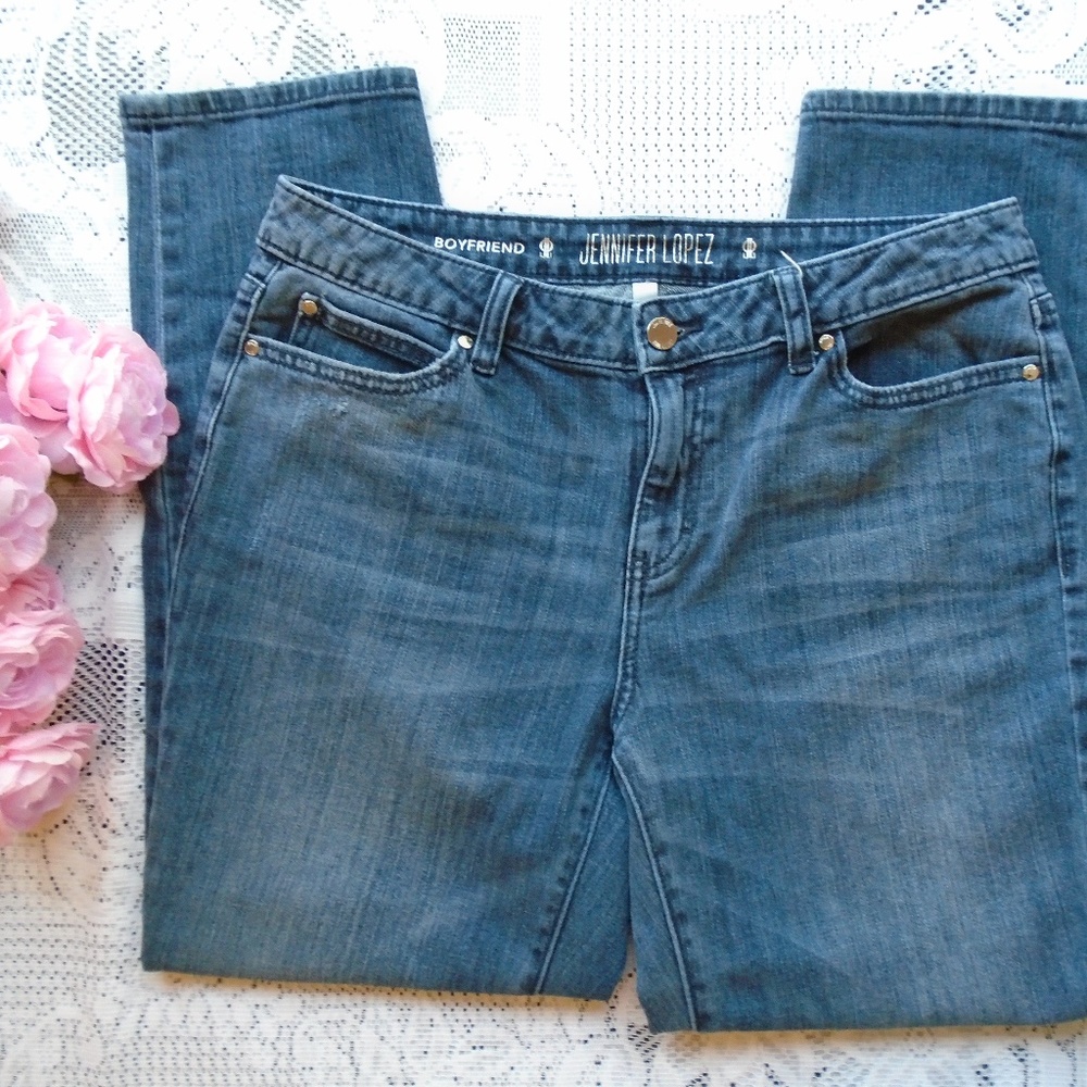 Jennifer Lopez Boyfriend Jeans